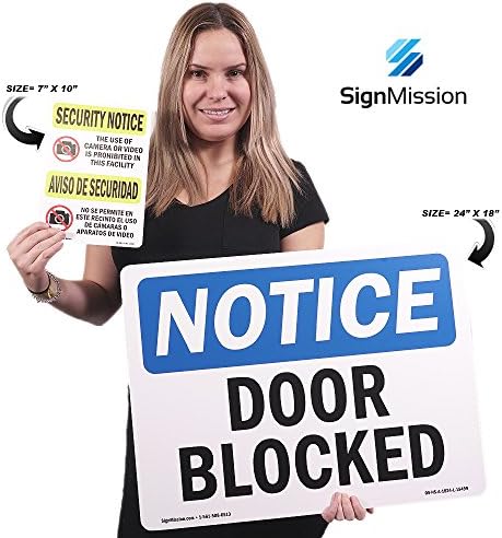 סימן הודעה על OSHA - אנא אל תשען על גדר או חצה מעל גדר | סימן אלומיניום | הגן על העסק, אתר העבודה